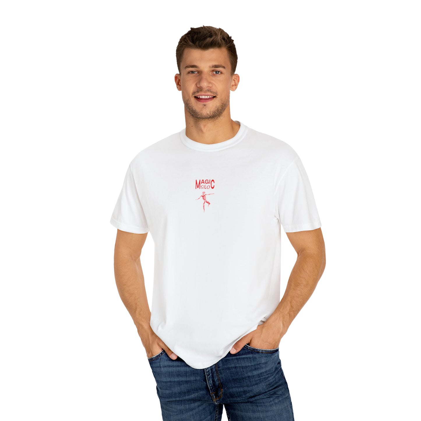 Series I Red Stone Head T-shirt