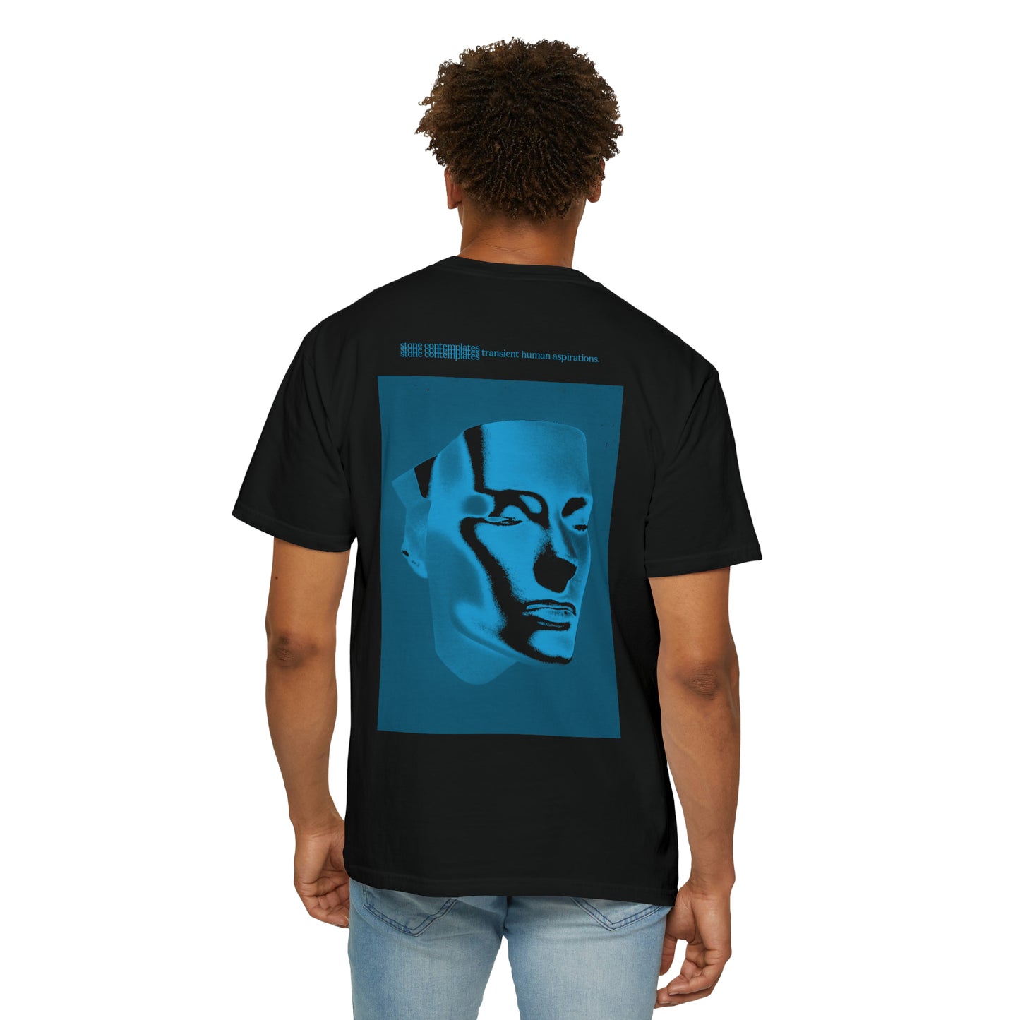 Series II Cyan Stone Head T-shirt