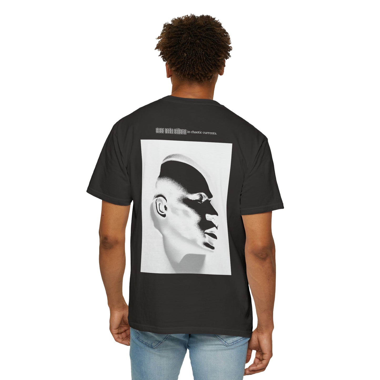 Series III White Stone Head T-shirt