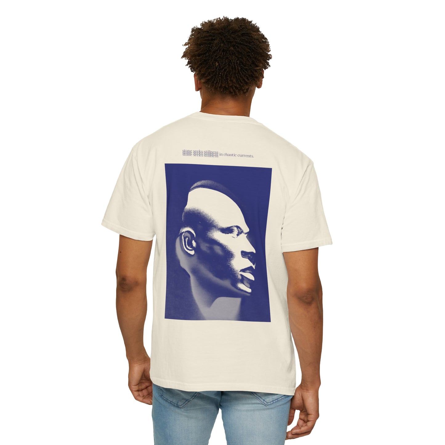 Series III Blue Stone Head T-shirt