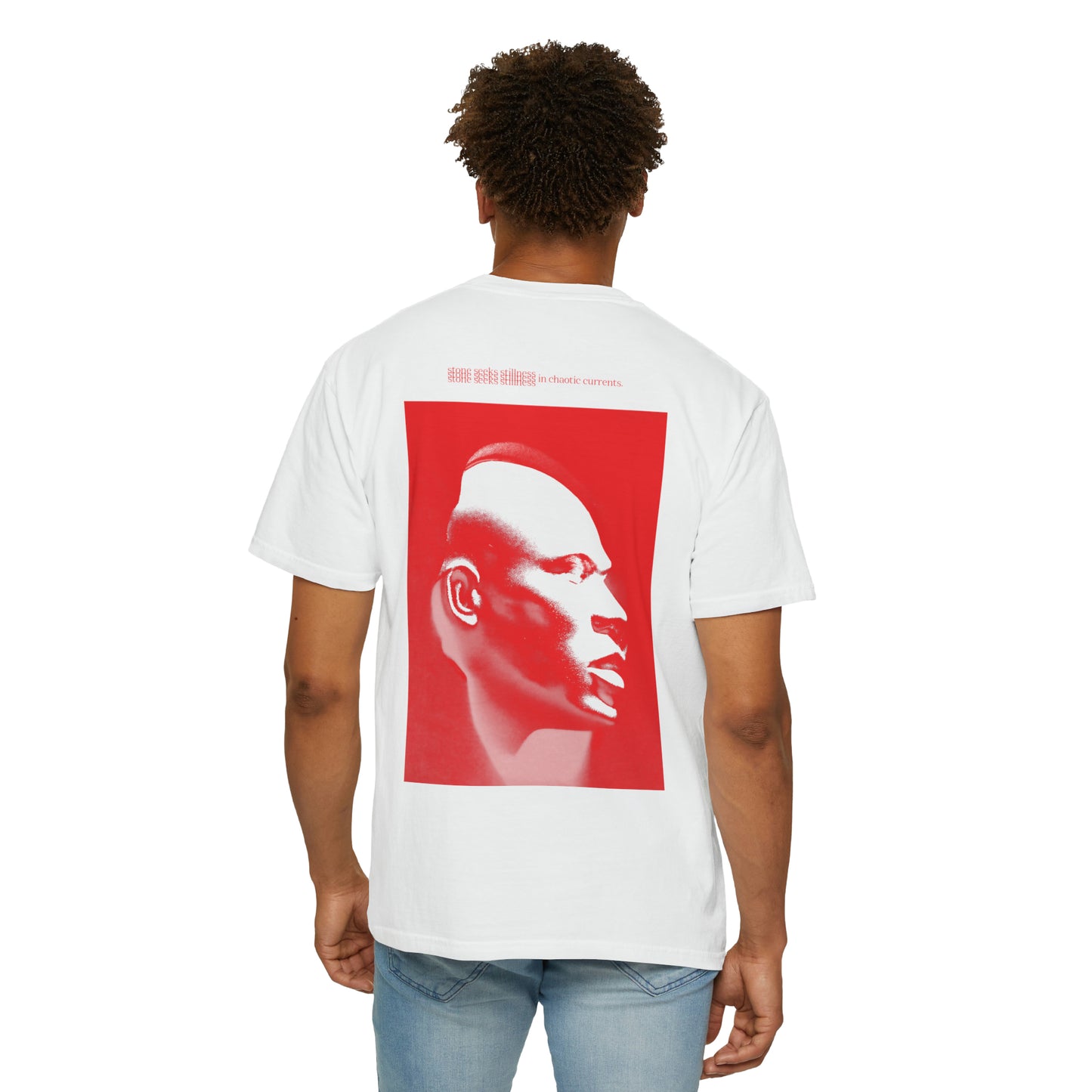 Series III Red Stone Head T-shirt