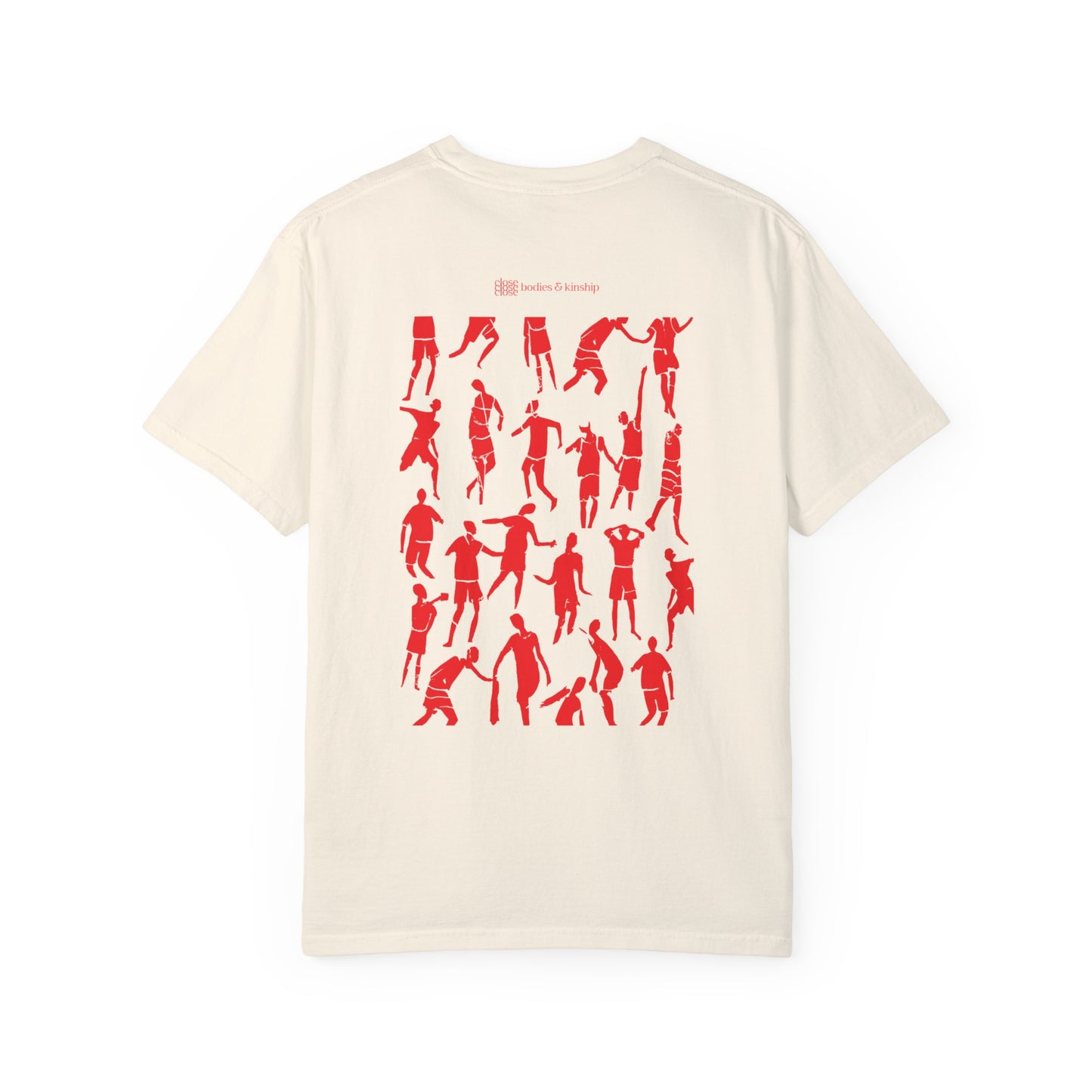 Close Bodies T-shirt - Red.02