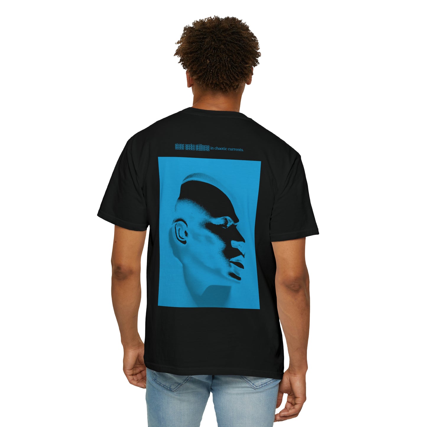 Series III Cyan Stone Head T-shirt