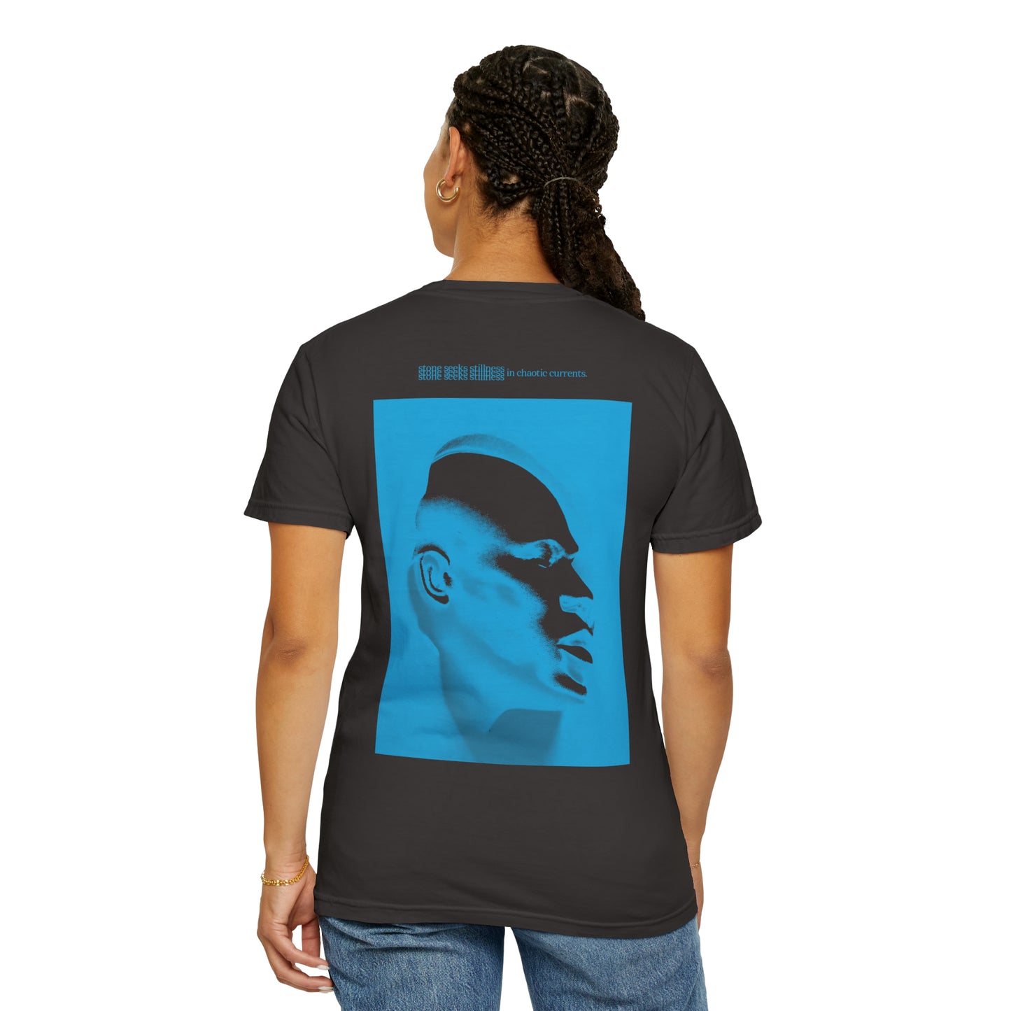 Series III Cyan Stone Head T-shirt