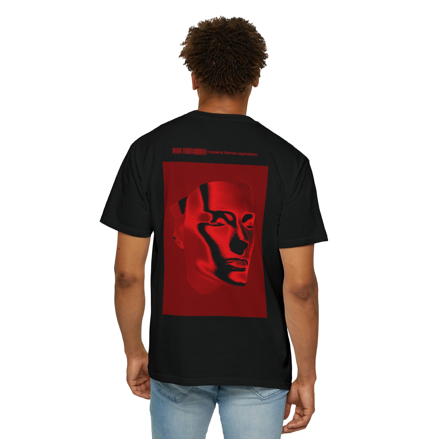 Series II Red Stone Head T-shirt