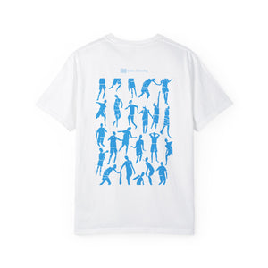 Close Bodies T-shirt - Cyan